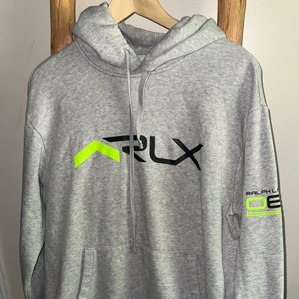 RLX Gray Neon Black Hoodie